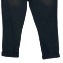 No Bo  Juniors SZ 15 Girlfriend Crop Jeans High-Rise Distressed Stretch Pockets Photo 6