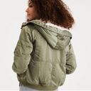 American Eagle Sherpa Puffer Jacket Photo 3