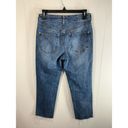 Pilcro  by Anthropologie vintage straight 27 petite blue jeans Photo 2