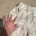 ZARA soft gold satin effect pleated shorts never worn Photo 3