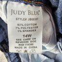 Judy Blue High Waist Vintage Wash Boyfriend Blue Denim Women's Size 14W Photo 4