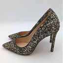 Jimmy Choo Romy gold glitter 100mm heel pumps EU 36 Photo 1