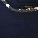 Style & Co . Sparkly crop top medium Photo 2