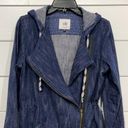 CAbi  Indigo Adventure Anorak Denim Jacket Photo 3