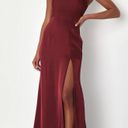 Lulus Burgundy Maxi Dress Photo 0