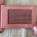 Salvatore Ferragamo  Blush Pink Calf Leather Continental Wallet w/Box and Card Photo 5