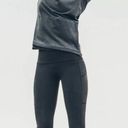 Harper Taylor Stitch The  Leggings women’s M￼ black cropped stretch athleisure Photo 8