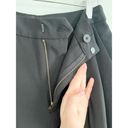 Madewell  | NWT | Pleated Tapered-Leg Pants in Easygoing Crepe | Black | Sz 2 Photo 4