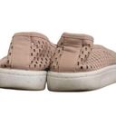 Soda  Dusty Pink Perforated Slip On Sneakers Sz 6 Photo 5