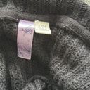 Alya  Black and Grey Sweater Sz S/M Photo 5