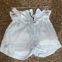 American Eagle striped Paper Bag Shorts Photo 0