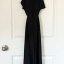 Misha Collection  Black Murel Halter Cut Out Midi Dress Size 2 Photo 10