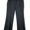 Lafayette 148  Womens Size 6 Dress Pants Wide Leg Career Wool Stretch Gray Photo 0