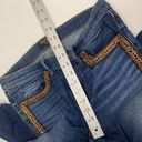 Juicy Couture  Black Label Womens Skinny Jeans Blue Size 28 Side Metallic Detail Photo 9