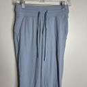 Women's Lululemon Size 4 Ready To Rulu 7/8 Jogger Chambray Athleisure Sweatpant Blue Photo 1