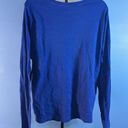 White Stag  Blouse Royal Blue Long Sleeve Size XXL Photo 1