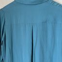 Vince Teal Silk Button Blouse Photo 7