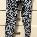 Aerie  Offline Real Me Leopard Blue Bra & Leggings Set Photo 7