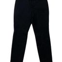 Soft Surroundings New Banana Republic Sloan Crop Black Pant Womens Size 00P Mid Rise Casual Career Photo 0