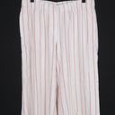 J.Jill  Striped Wide Leg Linen Blend Pants Photo 2