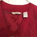 Krass&co G.H. Bass &  Vintage Dark Red Puffer Vest Photo 2