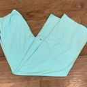 Danskin Turquoise Jogger Ladies LARGE Lightweight Stretch Dance Pants Photo 1