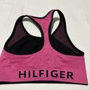 Tommy Hilfiger  Reversible Sports Bra Sz Extra Small XS Pink / Black Photo 6