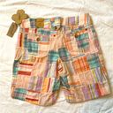 Bermuda NWT Juniors size 9 GRANE plaid cotton  shorts Photo 3