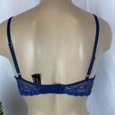 Natori  Blue Lightly Lined Underwire Bra 34C Photo 2