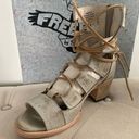 FREEBIRD by Steven  Hazel Ice Gladiator Sandals Heeled Lace Up Shoes Size 9 Photo 14