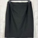 Calvin Klein 🍎5/25  Pencil Classic Work Office Black Skirt Photo 0