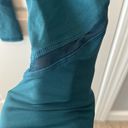 Gottex  Double Pocket High Waist Flex Compression Turquoise Leggings Size Small Photo 4