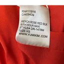 Yumi Kim NEW  FRENCH ROSE RED SILK RUSH HOUR MAXI Dress Size XS Photo 7