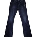 Apt. 9  DARK WASH MID RISE BOOTCUT FIGURE FLATTERING JEANS SIZE 4 Photo 0