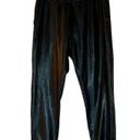 Commando  Black Faux Leather Jogger Pants Size Medium Photo 2