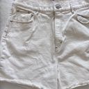 The Loft  White Denim Shorts Photo 1