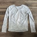 Marmot  Taylor Canyon Long Sleeve in Heather Grey White Open Back Shirt Small Photo 4