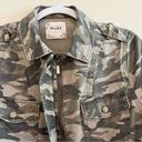 Mudd  Camo Trucker Jacket Cotton Zipper Button Size L Photo 4