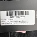 Pretty Little Thing  Shape Black Distressed Fray Hem Denim Shorts Size 6 US New Photo 4