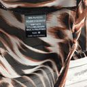 Ro & De  Sheer Animal Print Blouse Photo 4