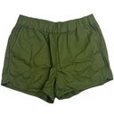 Madewell  Womens Green High Rise Elastic Waist Pull On Casual Mini Shorts Size XS Photo 0