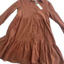 Roolee  The Woods Cross Corduroy Dress Size Small Photo 2