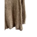 easel  Women's Small/Medium Long Sleeve Brown Knitted Cardigan Photo 11