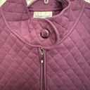 Coldwater Creek  purple quilted vest NWT Photo 2