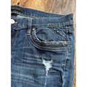 White House | Black Market  Sz 6 Girlfriend Raw Hem Cropped Denim Jeans Photo 1