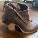 sbicca Brown Leather Booties Photo 3