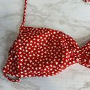 Victoria's Secret Victoria’s Secret y2K ladies red white polka dot bikini top size small Photo 1