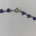 Vintage Y2K Dainty Purple Heart Choker Necklaces Photo 2