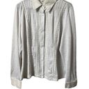 Coldwater Creek NWT   Laced White Shirt - Large Photo 0