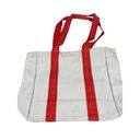 Disney Walt  World Tan Canvas Beach Travel Vacation Tote Bag With Orange Straps Photo 1